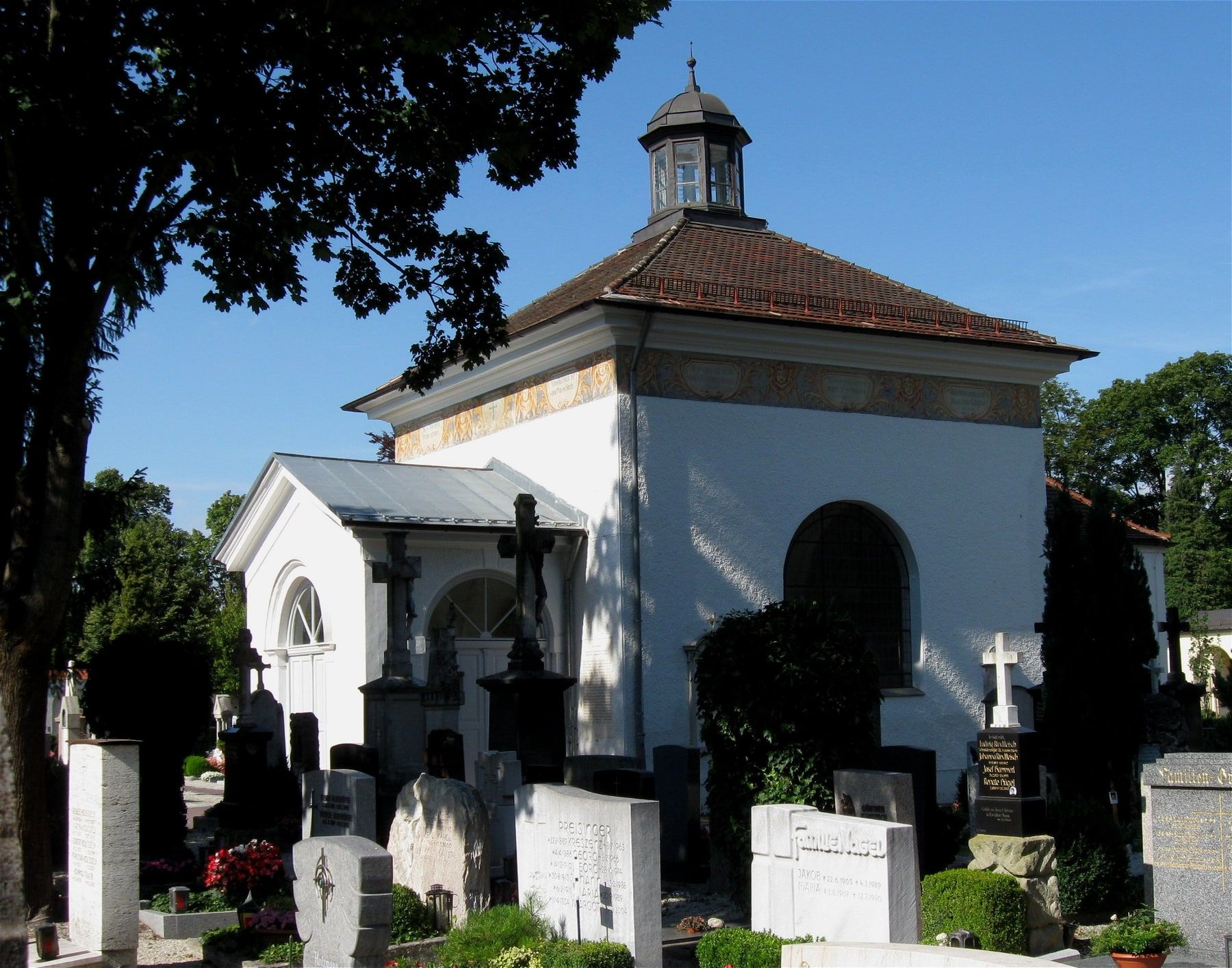 Friedhofskapelle auf Hauptfriedhof Landshut